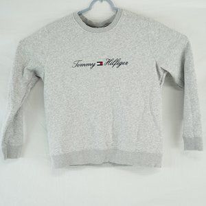Vintage Tommy Hilfiger Cursive Name Sweatshirt Mens Sz L